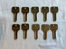 ILCO Schlage 1145-HNNS SC1 DND Key Blank, Do Not Duplicate, Nickel Silver