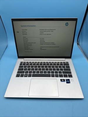 HP EliteBook 1040 G9 14'' Intel i7-1265U 1.80GHz 16GB RAM 512GB SSD BIOS Locked