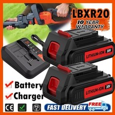 2PACK 20V Lithium-ion Battery/Charger for BLACK DECKER 20 Volt LBXR20 LB20 LBX20