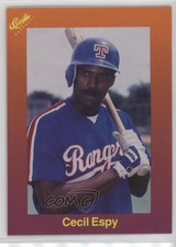 1989 Classic Update Orange Travel Edition Cecil Espy #143 2k3