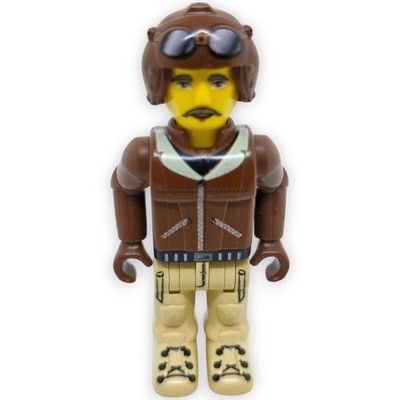 LEGO Jack Stone Aviator JS008 Pilot 4615 4614 Minifigur Figur Sammler 4 Juniors