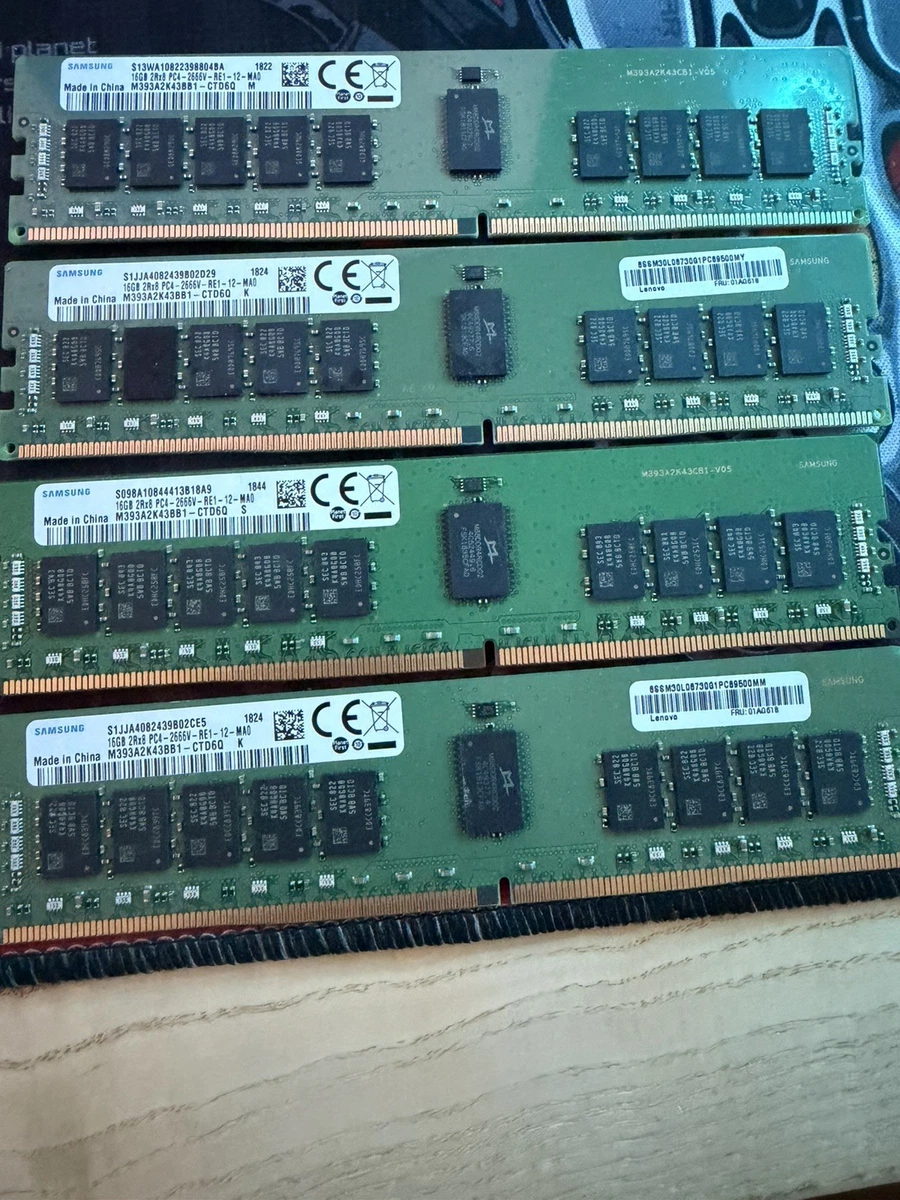 Samsung ddr4 SDRAM 网络服务器内存| eBay