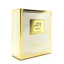 Jean Patou JOY Parfum 7ml 0.23oz Flaconette Rare Vintage France Sealed Box