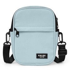 KALIDI Crossbody Sling Bag for Women Men Multi Position Small Purse Light Blue