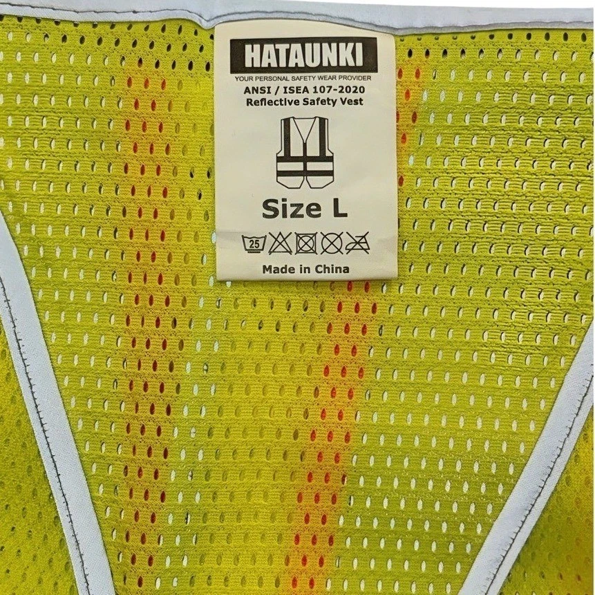 High-visibility Reflective Safety vest LARGE image 5