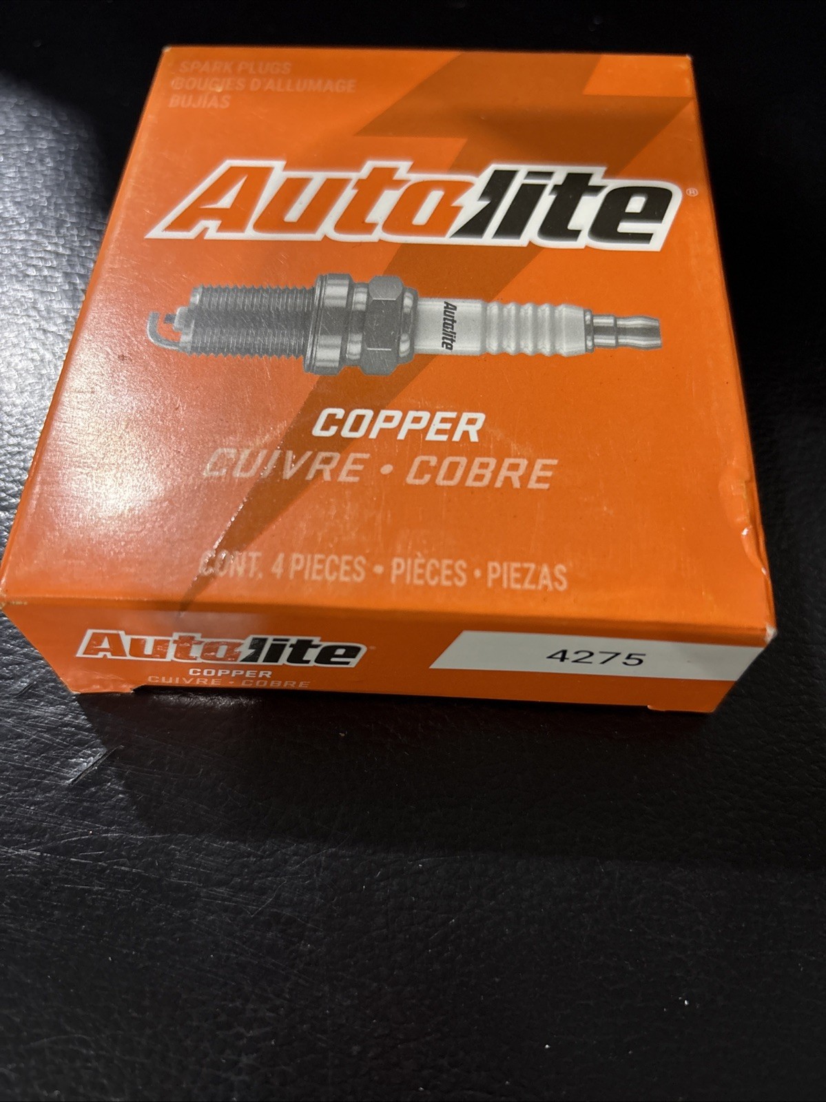 4pk Autolite Copper Spark Plug Each #4275 Harley Davidson