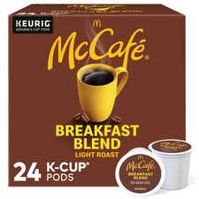 Mccafe Breakfast Blend Coffee Keurig K-cup Pods Light Roast 24 Count Mccafe Breakfast Blend Coffee Keurig K-cup Pods Light Roast 24 Count