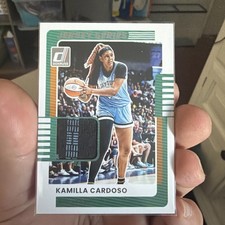 2025 Panini Donruss WNBA Jersey Series Kamilla Cardoso #56