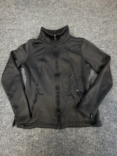 Women s The North Face Black Fleece Zip Up Jacket Size Medium 0082
