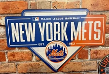 Officially Licensed NY Mets Decrative Wall Art. Ships Free!