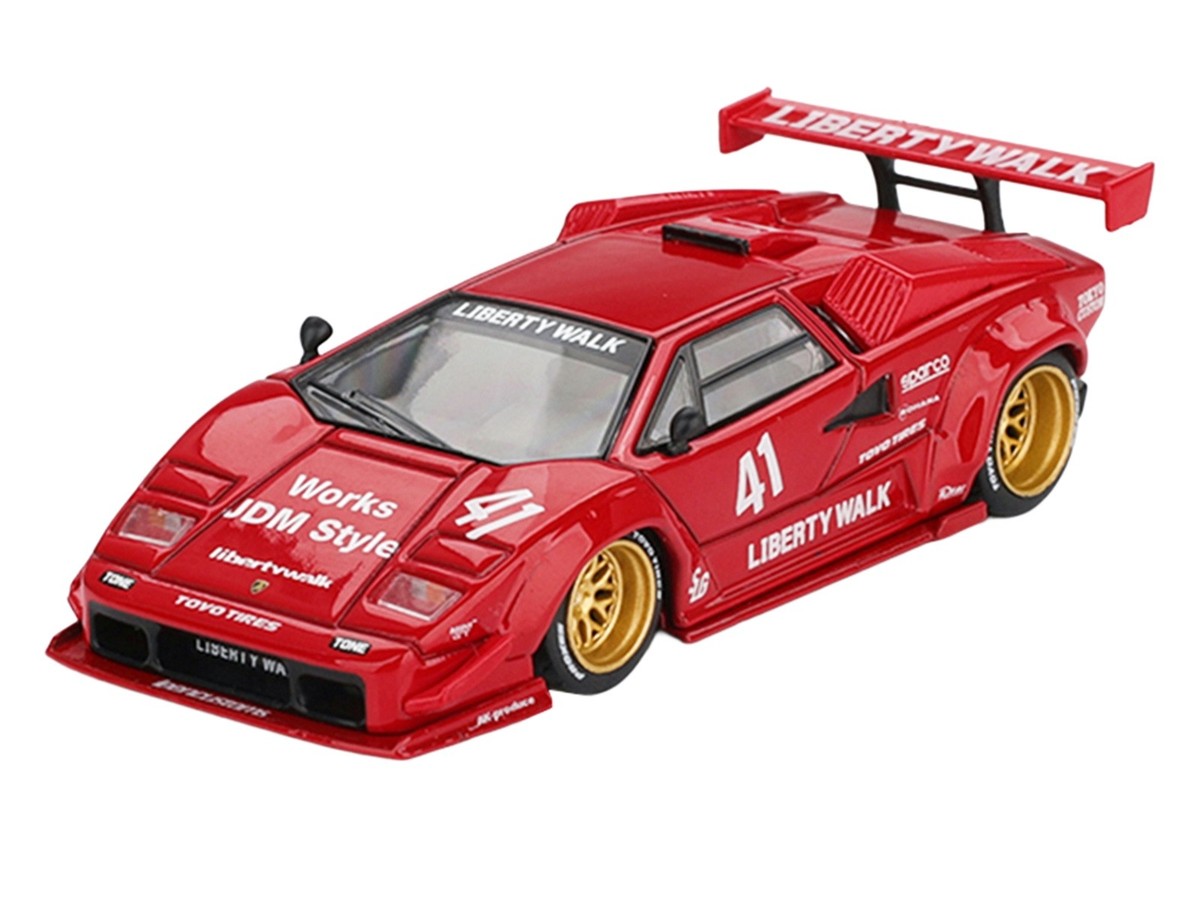 ミニッツASC　ランボルギーニ Countach LP500S (レッド）新品 京商 MINI-Z ランボルギーニカウンタック LP500S MZG316R オート