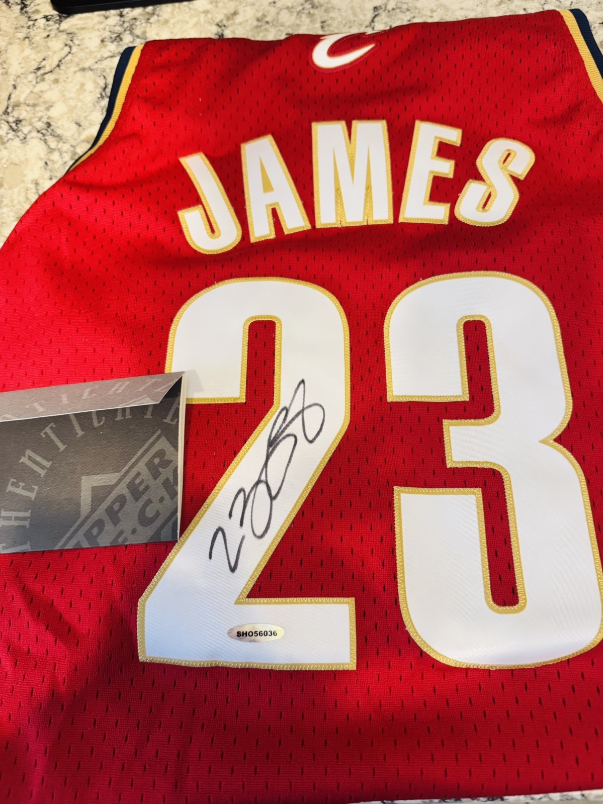 LeBron James Autographed Signed Cleveland Cavaliers UDA Rookie Away Jersey 