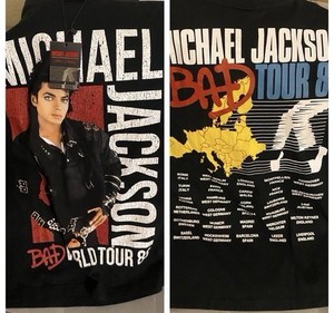 Michael Jackson Bad Tour Shirt | eBay