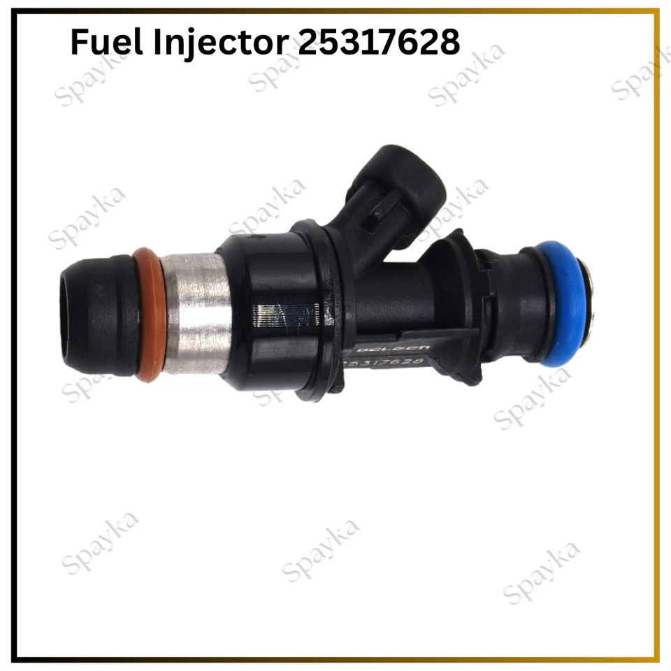 x1 Delphi 25317628 Fuel Injector Fits 2001–2003 GMC Sierra 1500HD 6.0L - Image 3 of 4