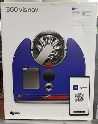 Dyson 360 Vis Nav Robot Vacuum w/ Smart Navigation (304619-01) -Blue/Nickel