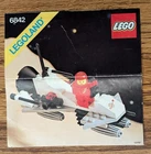 LEGO Space: Shuttle Craft (6842), complete + 2nd partial set, no box, 2 manuals