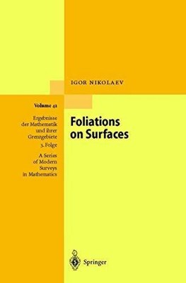 Foliations on Surfaces (Ergebnisse der Mathematik und ihrer Buch Springer