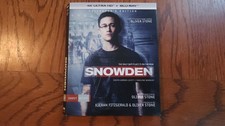 Snowden 4K Bluray Slipcover Only slipcase NO discs