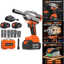 Akku-Schlagschrauber 21V 2x4,0Ah Bürstenlos Hoch