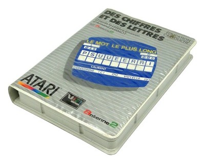 DES CHIFFRES ET DES LETTRES von Atari in Silberbox Atari  XL und XE RXF52001