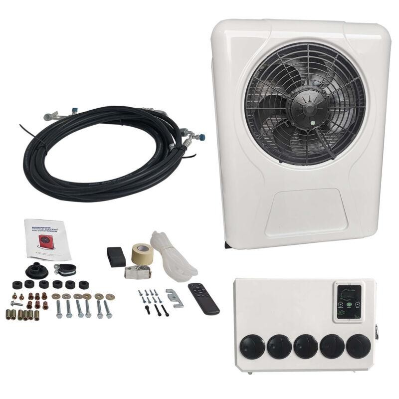 12V 60A-80A 12BTU Air Conditioning Kit for Semi Trucks Buses RVs Caravans-image