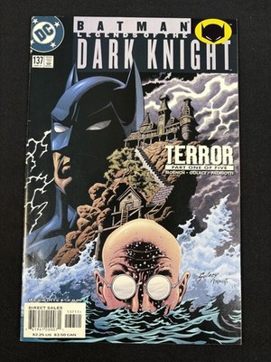 BATMAN DARK KNIGHT NO 137 DC COMIC BOOK JANUARY 2001 DIRECT COMICS ART Y2K ADS