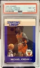 1988 Kenner Starting Lineup Cards Michael Jordan PSA 8 NM-MT Chicago Bulls HOF