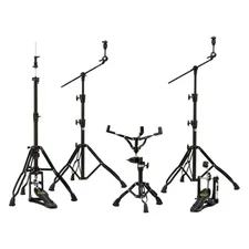 Mapex HP8005EB Armory 5 Piece Double Braced Black Plated Hardware Pack Stage