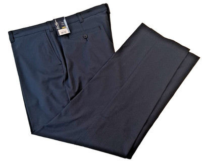 Ben Hogan Mens Performance Pants Stretch Fabric Size 32x32 Navy Blue New