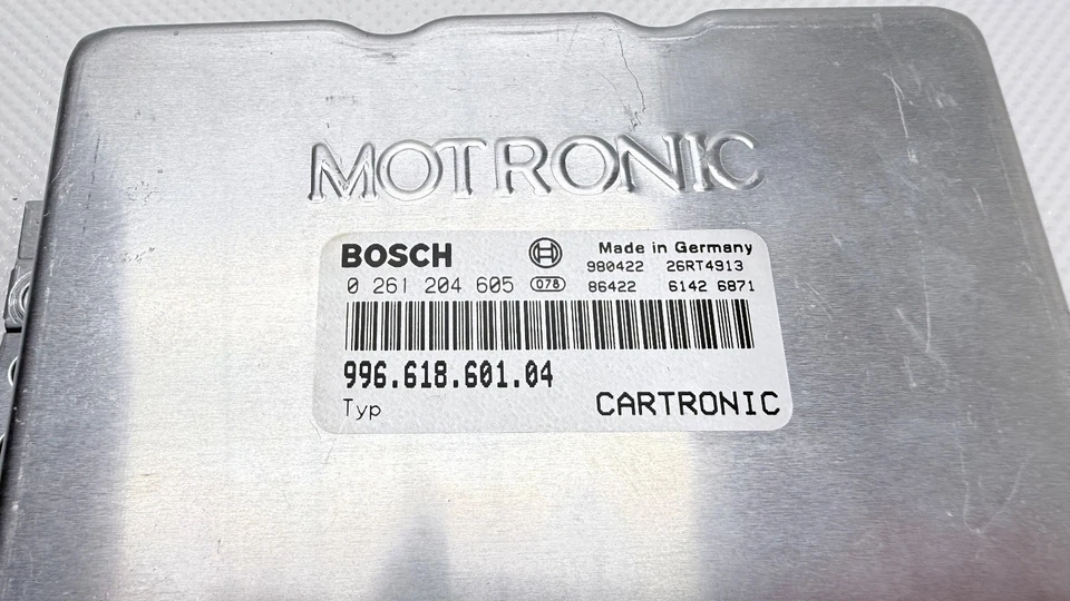 1997 - 1999 PORSCHE BOXSTER BOSCH ECU ECM MÓDULO DE CONTROL DEL MOTOR 99661860104 OEM Foto 3 de 4