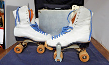 VTG Chicago Hyde Women Roller Skates Wood Wheels with Case Socks  Key size 6