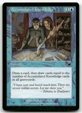Accumulated Knowledge #26 (LP) Nemesis NMS Magic MTG