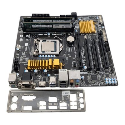 GIGABYTE GA-H97M-D3H ATX Motherboard, 8gb ram /i5-4570 3.20GHz CPU I/O Shield