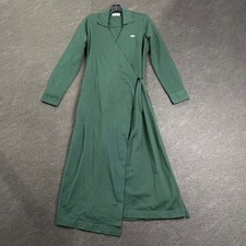 LACOSTE Stretch Mini Pique Polo Dress Women's Size 42-10 Green