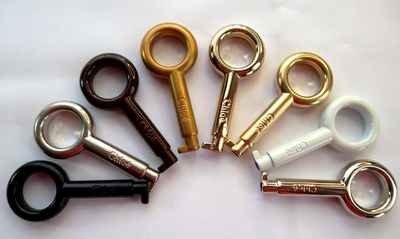Small KEY Charm for Chloe Paddington, Bags,Wallets 1 3/8