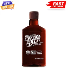 Organic Nectar Agave In The Raw Sweetener, 18.5-Ounce Bottle