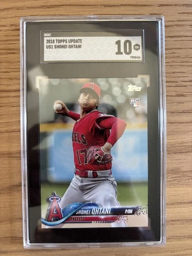 2018 Topps Update Shohei Ohtani US1 RC Rookie Card SGC 10 Gem Mint