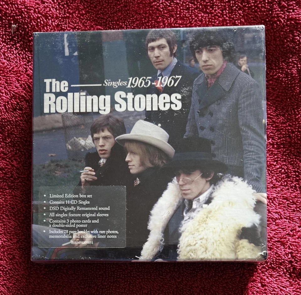 RARE! NEW! ROLLING STONES MINT 3 CD BOX SETS 1963-1965/1965-1967/1968-1971 WOW!  Foto 4 de 4