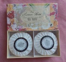 Tuscan Hill Iris & Honey Sapone Hand Soap Bath Bars 4oz Made In Italy Set Of 2