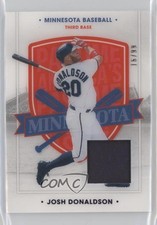 2021 Panini Chronicles America's Pastime Swatches Blue 16/99 Josh Donaldson 0m4q