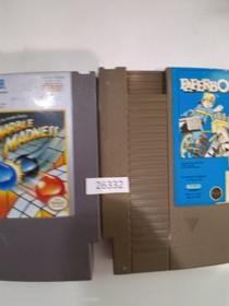 2 Videojuegos Nintendo NES Paperboy + Marble Madness 26332 wt12