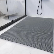 47 X 32 Extra Large Shower Mat for Shower Stall Tub, Non Slip Bath Mat Bathroom
