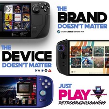 Complete Gaming Setup Service: Steam Deck, Rog Ally, Legion go Batocera Retrobat