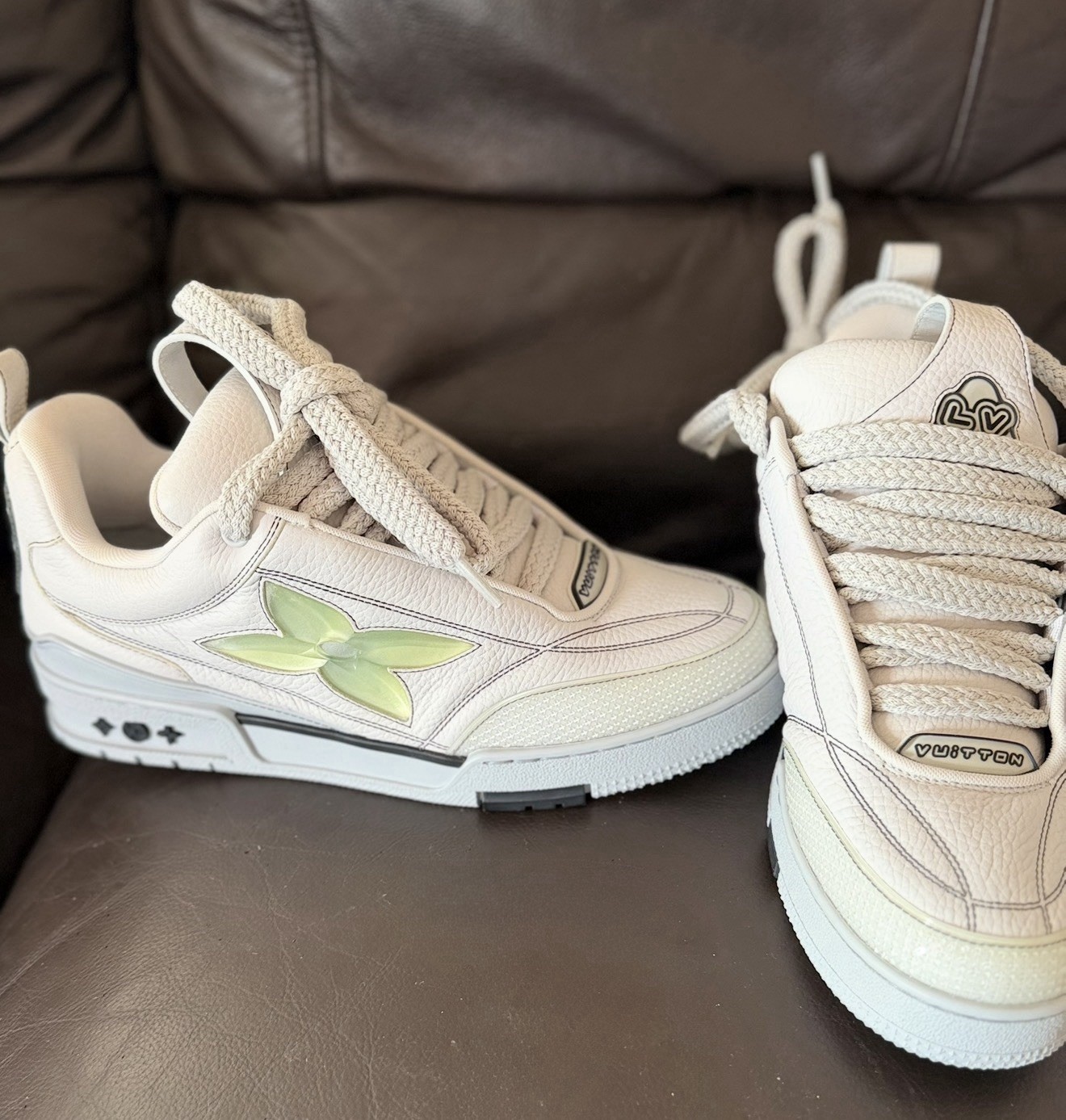 Louis Vuitton Men's LV Skate Grey Trainers Size UK 9/Eu 43 image 4