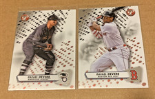 RAFAEL DEVERS 2023 Topps Pristine #67 + #247 Red Sox Giants
