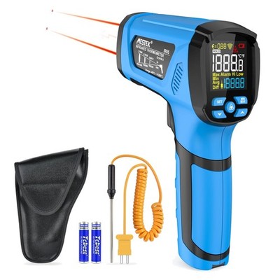 Infrarot Thermometer -40°C bis 1600  Digital Laser Hochtemperatur Temperaturm...
