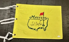 MASTERS WINNER FRED COUPLES SIGNED MASTERS FLAG JSA COA AUTOGRAPH AUTHENTIC