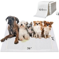 HQ4US 4LEGS Dog Pee Pads 36x24 Ultra Absorbent Puppy Training Pads 35 Count