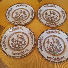 Vintage Washington Indian Tree - 3  x Dinner / Salad Plates 9" Diameter  