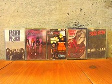 Vintage 80s 90s Metal Cassette Tape Lot Skid Row Extreme Cinderella Quiet Riot